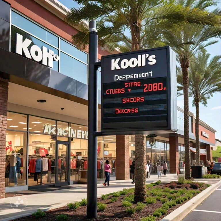 Kohl's Hours