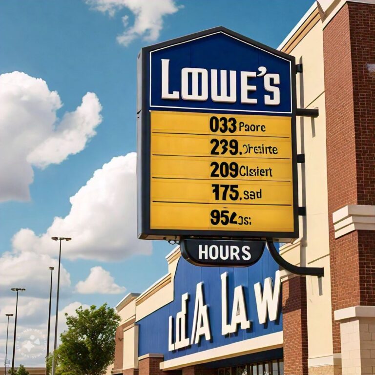 Lowe's hours